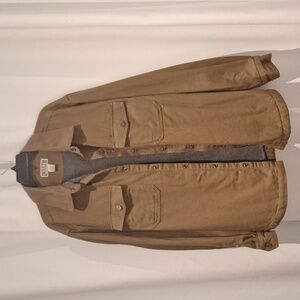 Duluth Trading Company canvas, lined coat